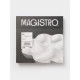 Менажница Magistro «Сердца Бланш», d=30 см, 4 ячейки, фарфор, белая