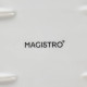 Блюдо для подачи Magistro «Гриль Бланш», 35.5×14 см, фарфор, белое