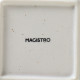 Блюдо для подачи Magistro Slate, 21×1.6 см, фарфор, белое