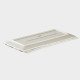 Блюдо для подачи Magistro Slate, 25×12 см, фарфор, белое