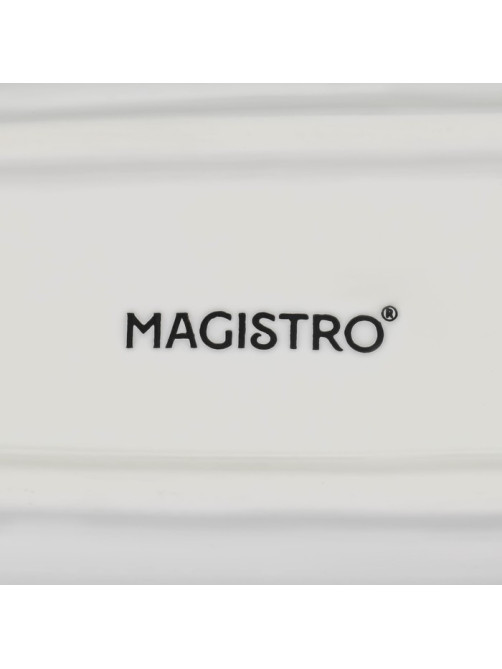 Блюдо Magistro «Рыбка», 35×7.5×2.5 см, фарфор, белое
