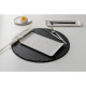 Блюдо для подачи Magistro Slate, 26.5×15 см, фарфор, белое
