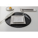 Блюдо для подачи Magistro Slate, 16×16 см, фарфор, белое