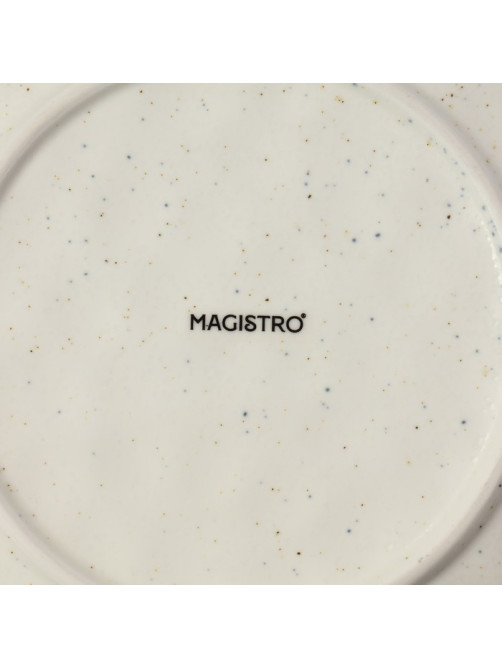 Блюдо фарфоровое сервировочное Magistro Poursephona, d=21 см, бежевый
