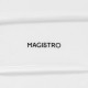 Блюдо с соусником Magistro «Бланш», 30×13.5 см, для подачи, фарфор, цвет белый