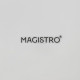 Блюдо для подачи Magistro «Квадрат Бланш», 16×16 см, фарфор, белое