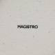 Блюдо для подачи Magistro Slate, d=22.5 см, фарфор, белое