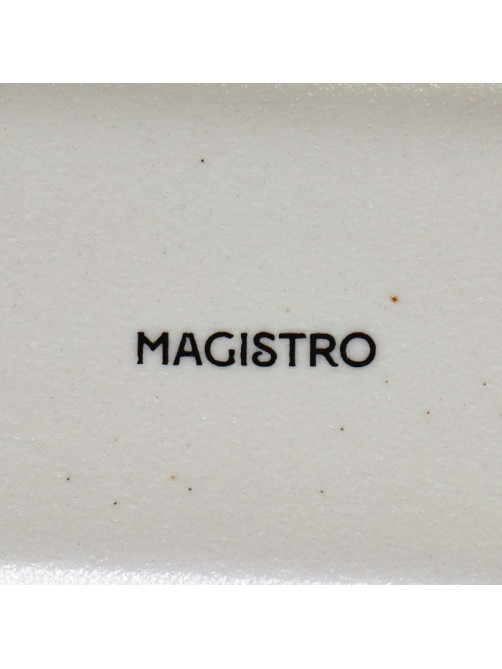 Блюдо для подачи Magistro Slate, 26.5×15 см, фарфор, белое