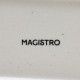 Блюдо для подачи Magistro Slate, 26.5×15 см, фарфор, белое