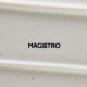 Блюдо для подачи Magistro Slate, 25×12 см, фарфор, белое