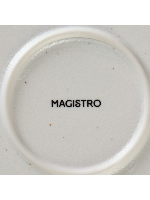 Блюдо для подачи Magistro Slate, d=27.2 см, фарфор, белое