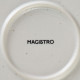 Блюдо для подачи Magistro Slate, d=27.2 см, фарфор, белое