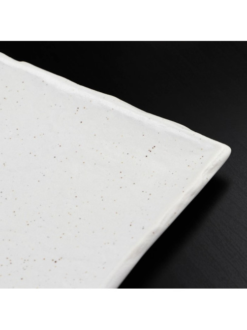 Блюдо для подачи Magistro Slate, 16×16 см, фарфор, белое