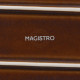 Блюдо Magistro Garland, 24×13.7×2.7 см, овальное, фарфор, синее
