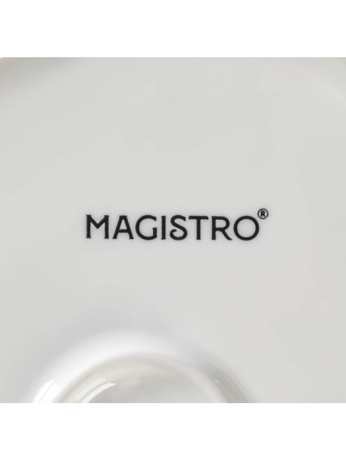 Блюдо Magistro «Бланш», 24×18×4.5 см, фарфор, белое