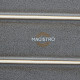 Блюдо Magistro Urban, 450 мл, 24×13.7×2.7 см, овальное, фарфор, серое
