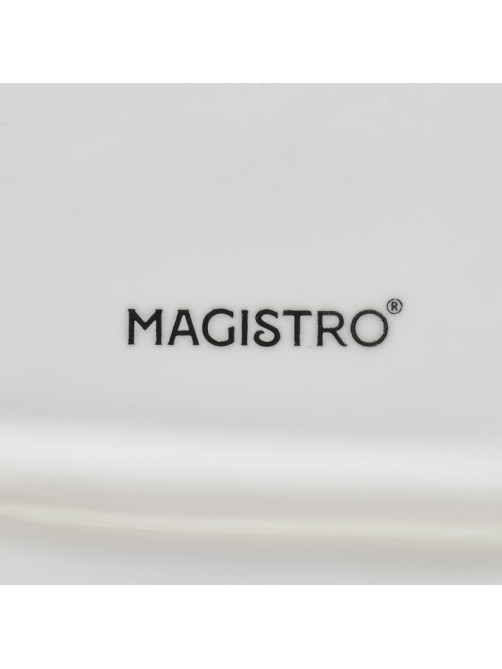 Блюдо Magistro «Рыбка», 35×16.5×3 см, фарфор, белое