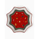 Блюдо новогоднее «Пряничные человечки», 21×21×3 см, ручная работа