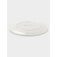 Десертная тарелка Доляна White Label, d=17.5 см, фарфор, белая