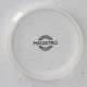 Тарелка обеденная Magistro Urban, d=22 см, фарфор, белая в крапинку