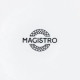 Десертная тарелка Magistro Rodos, d=18 см, фарфор, белая