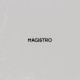 Тарелка Magistro «Этюд», d=20 см, фарфор, белая