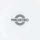 Десертная тарелка Magistro Argos, d=18 см, фарфор, белая