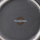 Тарелка Magistro Urban, d=22.5 см, фарфор, серая