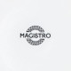 Пирожковая тарелка Magistro Rodos, d=15.6 см, фарфор, белая