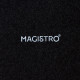 Тарелки Magistro Carbon, 26×23 см, набор 2 шт., фарфор, чёрные