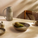 Тарелка глубокая SL Home «Песчаный бриз», 1.3 л, 26×24×6 см, фарфор, бежевая