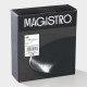 Тарелки глубокие Magistro Carbon, 17.5×15 см, набор 2 шт., фарфор, чёрные