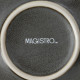Тарелка Magistro Urban, d=22 см, фарфор, серая