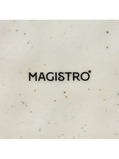 Тарелка пирожковая Magistro Poursephona, d=18.5 см, фарфор, белая