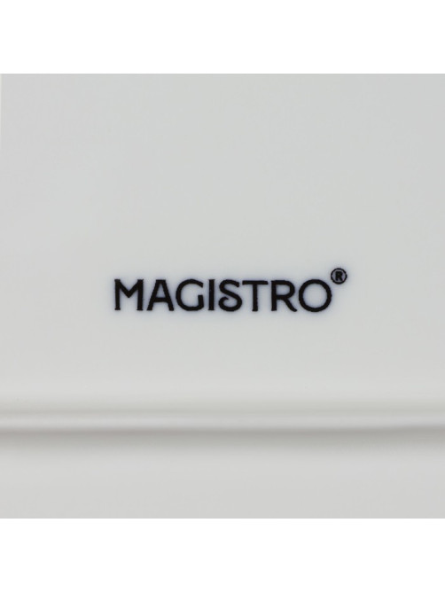 Блюдо Magistro «Бланш», d=32 см, фарфор, белое