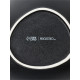 Тарелки глубокие Magistro Carbon, 17.5×15 см, набор 2 шт., фарфор, чёрные