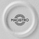 Тарелка Magistro Line, d=20.5 см, фарфор, белая