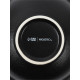 Тарелки для пасты Magistro Carbon, d=19.5 см, набор 2 шт., фарфор, чёрные