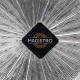 Тарелка стеклянная Magistro «Иней. Серебро», 27.5×2 см, цвет серебряный