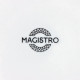 Тарелка Magistro Argos, d=20.6 см, фарфор, белая