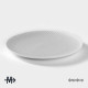 Тарелка Magistro Line, d=20.5 см, фарфор, белая