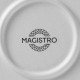 Тарелка Magistro Line, d=25.5 см, фарфор, белая