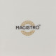 Тарелка глубокая Magistro La Perle, 1 л, d=22.5 см, фарфор, белая