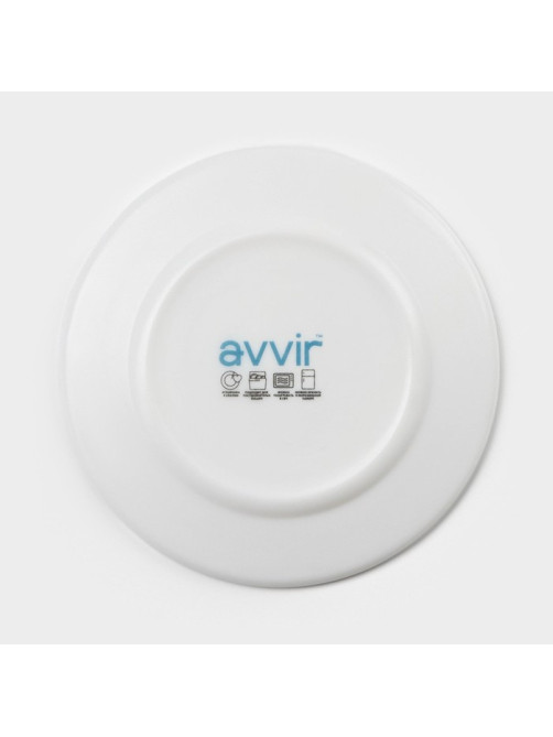 Тарелка пирожковая Avvir «Регал», d=15 см, стеклокерамика, белая