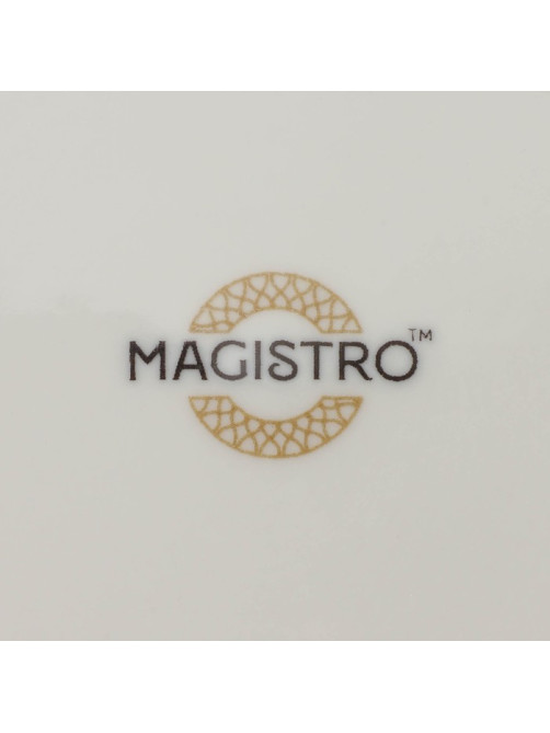Кружка Magistro La Perle, 350 мл, фарфор, белая