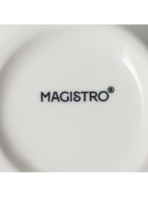 Кружка Magistro «Сюита», 250 мл, фарфор, белая