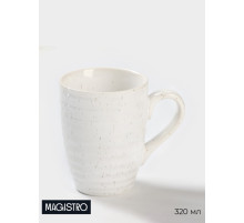 Кружка Magistro Urban, 320 мл, фарфор, белая