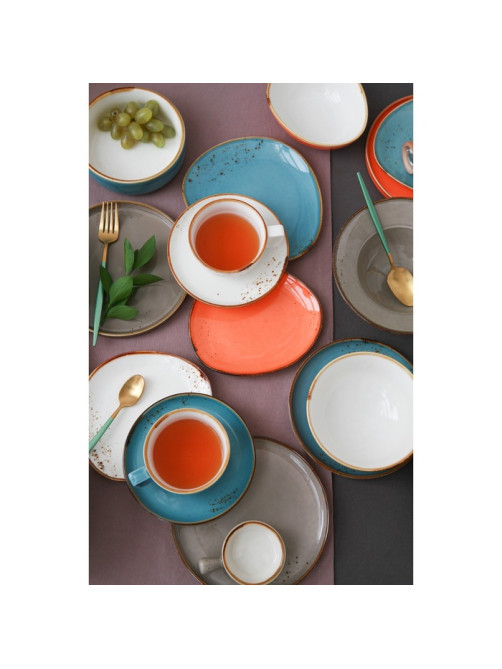 Кружка Magistro «Церера», 400 мл, фарфор, голубая