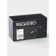 Кружки Magistro Carbon, набор 2 шт., 380 мл, фарфор, чёрная