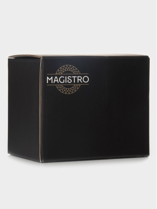 Кружка Magistro «Сара», 380 мл, 9×12.5 см, боросиликатное стекло, прозрачная
